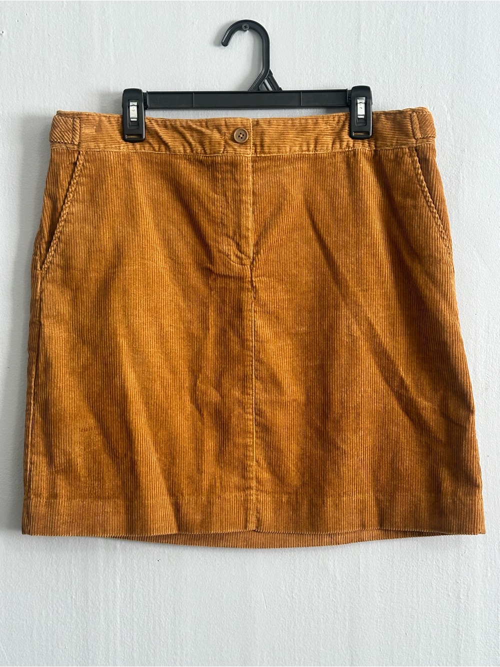 Talbots brown Corduroy Mini Skirt